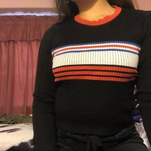ribbed long sleeve